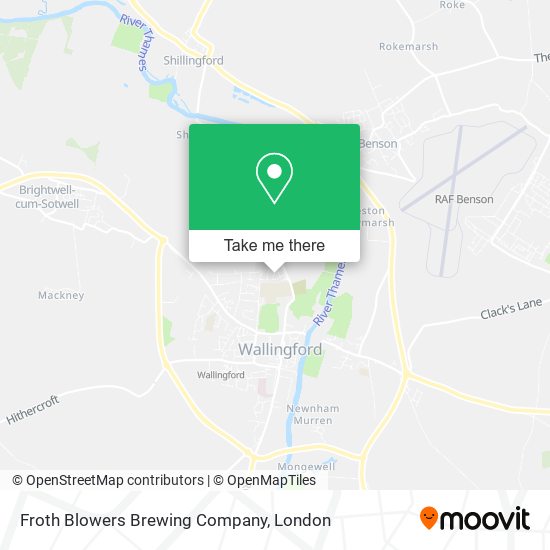 Froth Blowers Brewing Company map