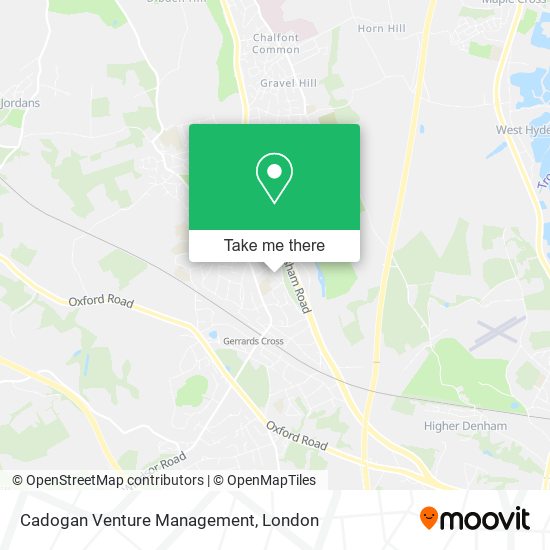 Cadogan Venture Management map