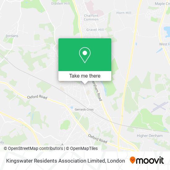Kingswater Residents Association Limited map