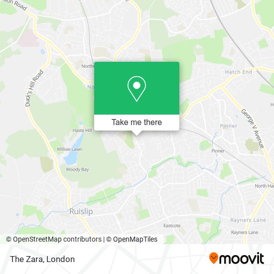 The Zara map