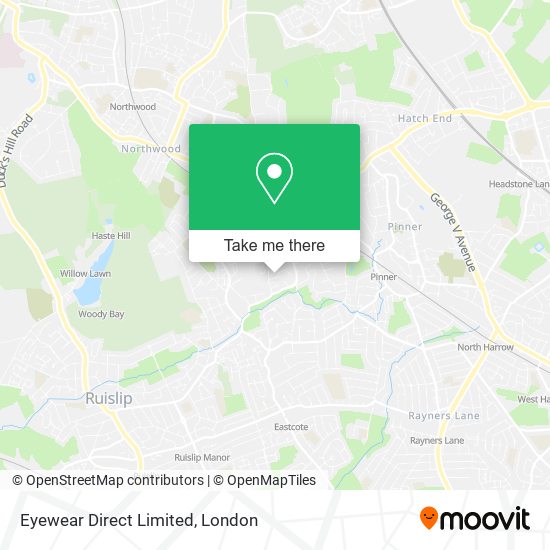 Eyewear Direct Limited map