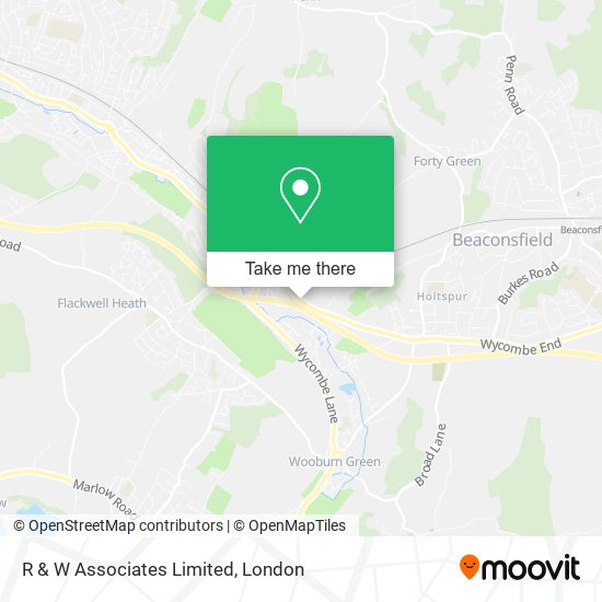 R & W Associates Limited map