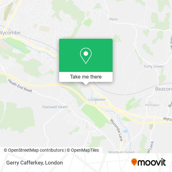 Gerry Cafferkey map