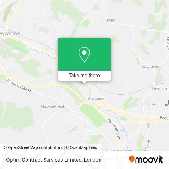 Optim Contract Services Limited map