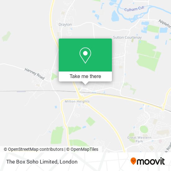 The Box Soho Limited map
