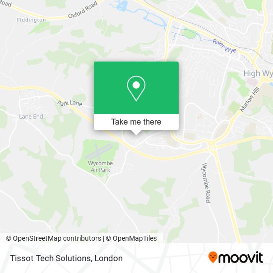Tissot Tech Solutions map