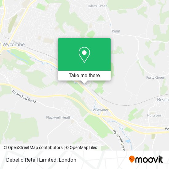 Debello Retail Limited map