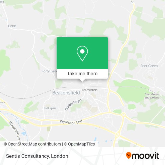 Sentis Consultancy map