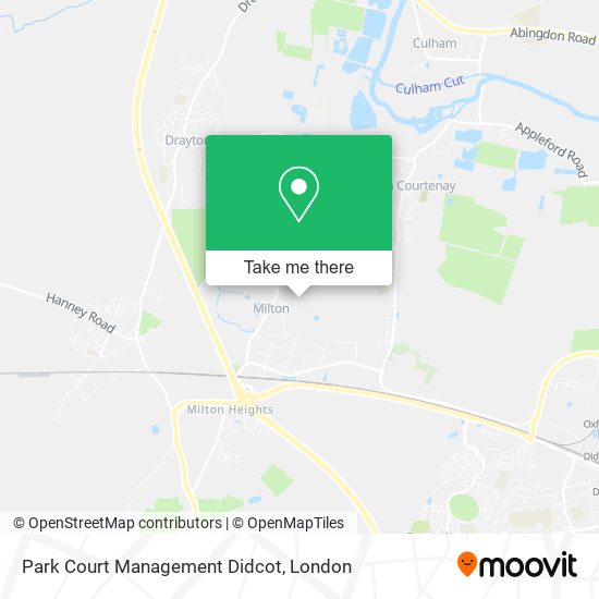 Park Court Management Didcot map