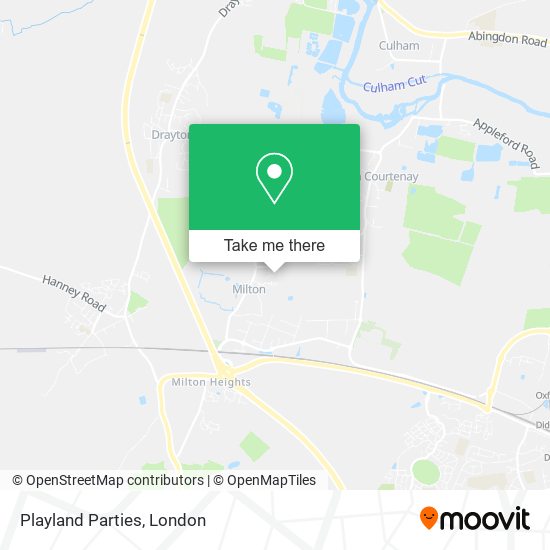 Playland Parties map