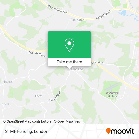 STMF Fencing map