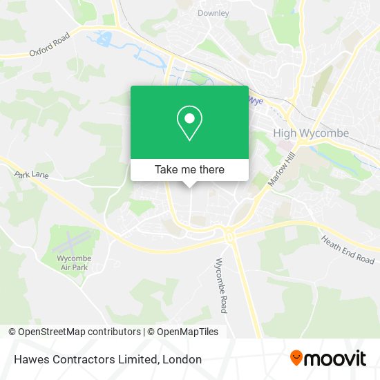 Hawes Contractors Limited map