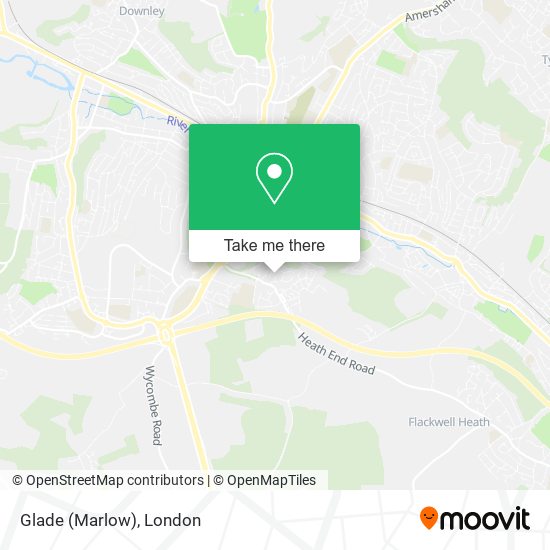 Glade (Marlow) map