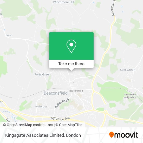 Kingsgate Associates Limited map