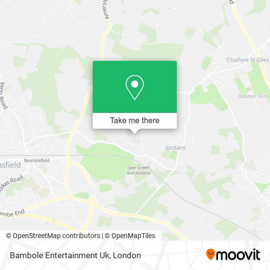 Bambole Entertainment Uk map
