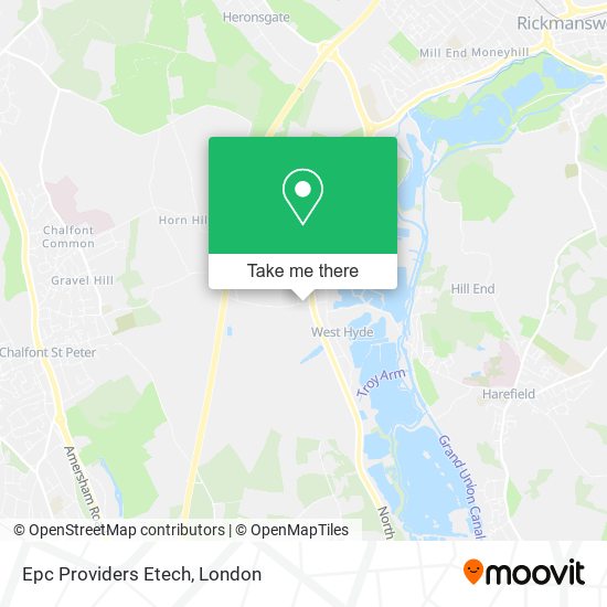 Epc Providers Etech map