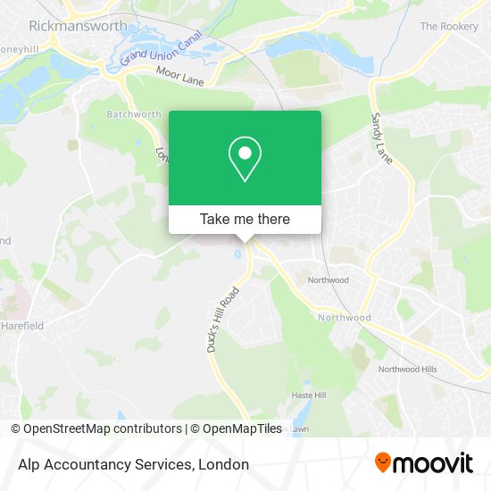 Alp Accountancy Services map