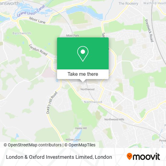 London & Oxford Investments Limited map