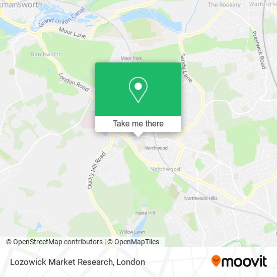 Lozowick Market Research map