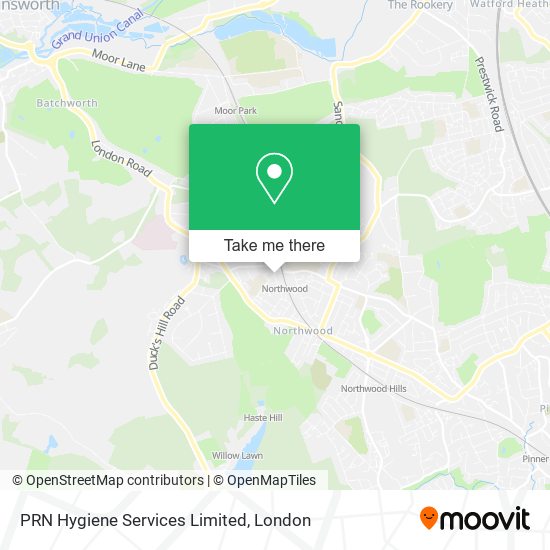 PRN Hygiene Services Limited map