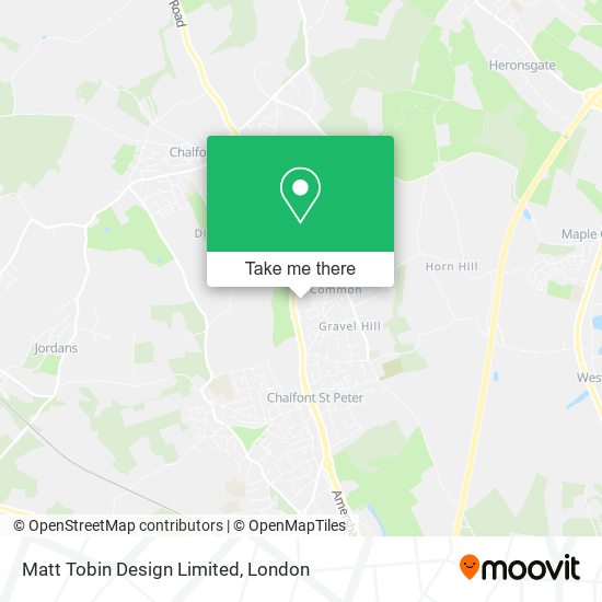Matt Tobin Design Limited map
