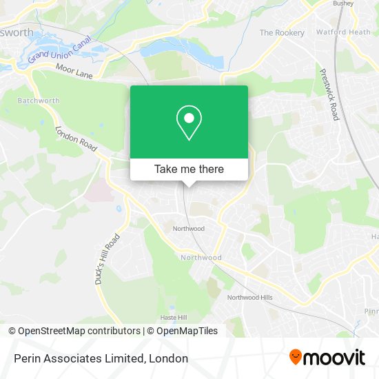 Perin Associates Limited map