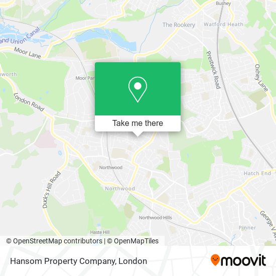 Hansom Property Company map
