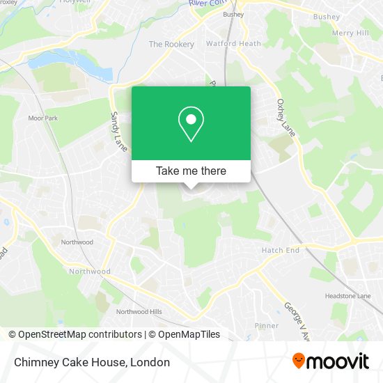 Chimney Cake House map