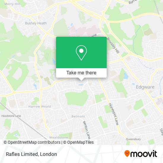 Rafles Limited map