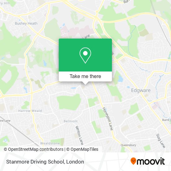 Stanmore Driving School map