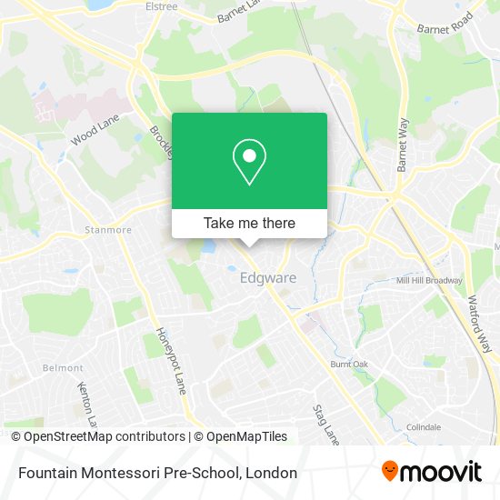 Fountain Montessori Pre-School map