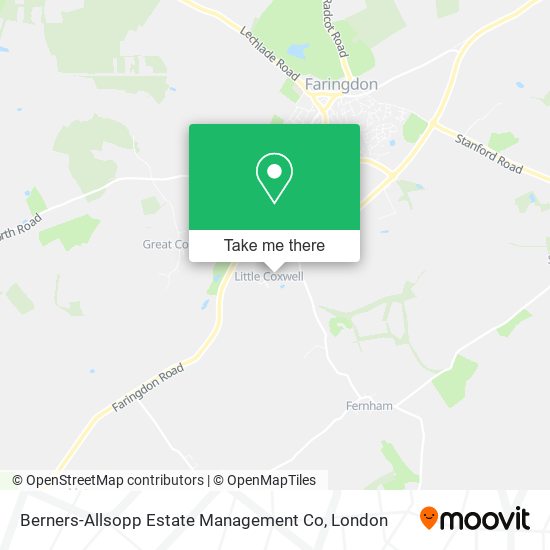 Berners-Allsopp Estate Management Co map