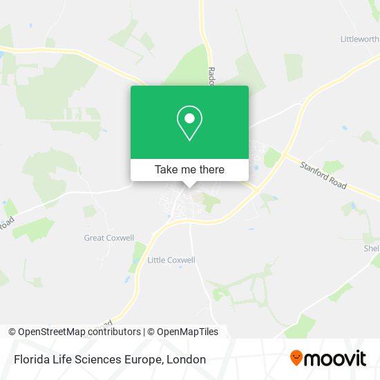 Florida Life Sciences Europe map