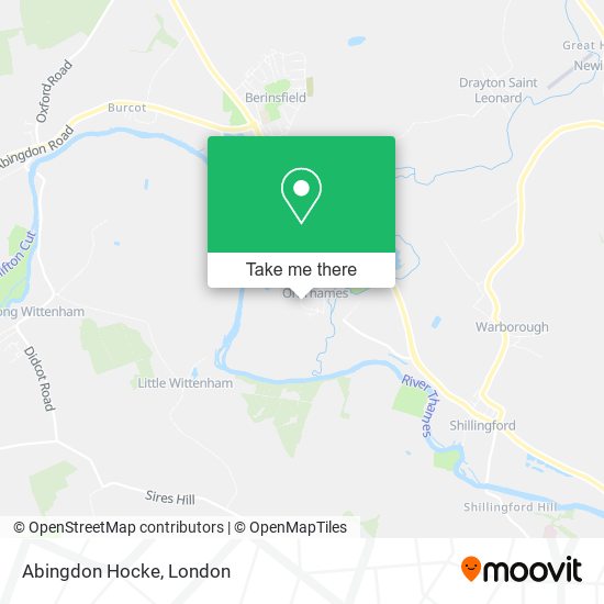 Abingdon Hocke map