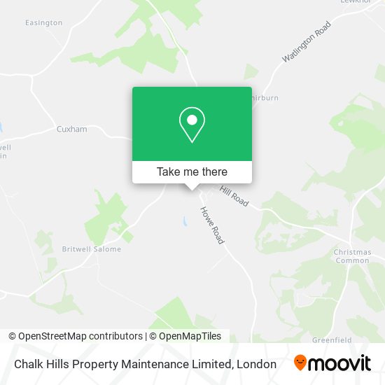 Chalk Hills Property Maintenance Limited map