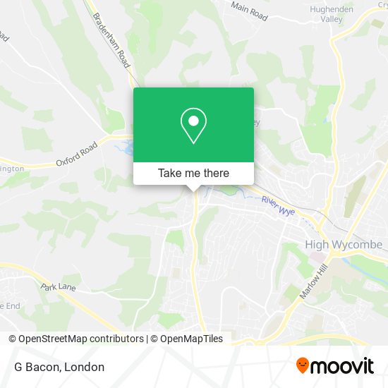 G Bacon map