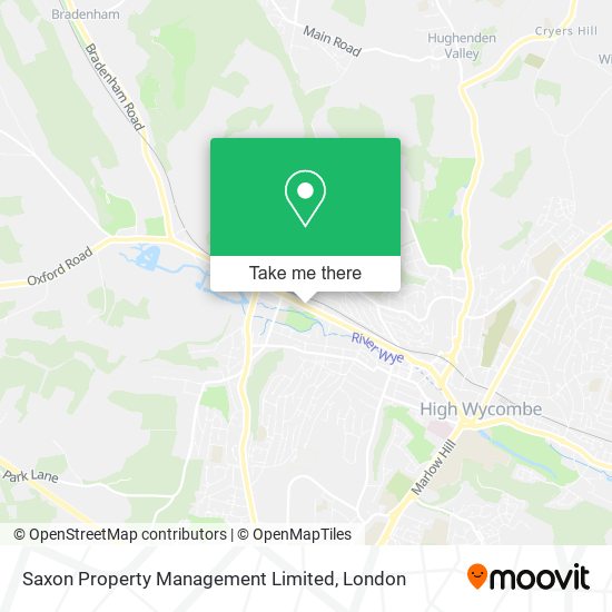 Saxon Property Management Limited map