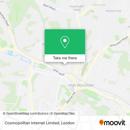 Cosmopolitan Internet Limited map