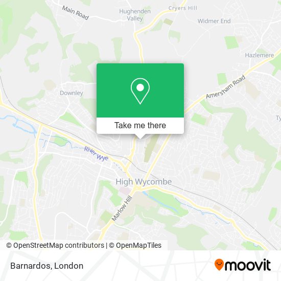 Barnardos map