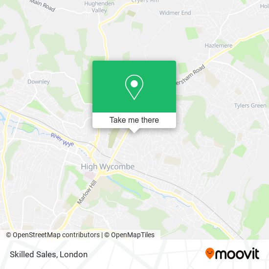 Skilled Sales map