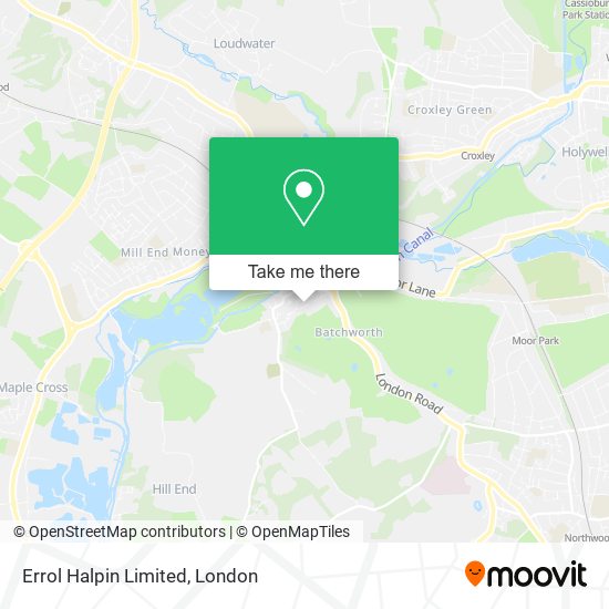 Errol Halpin Limited map