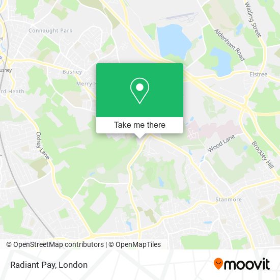 Radiant Pay map