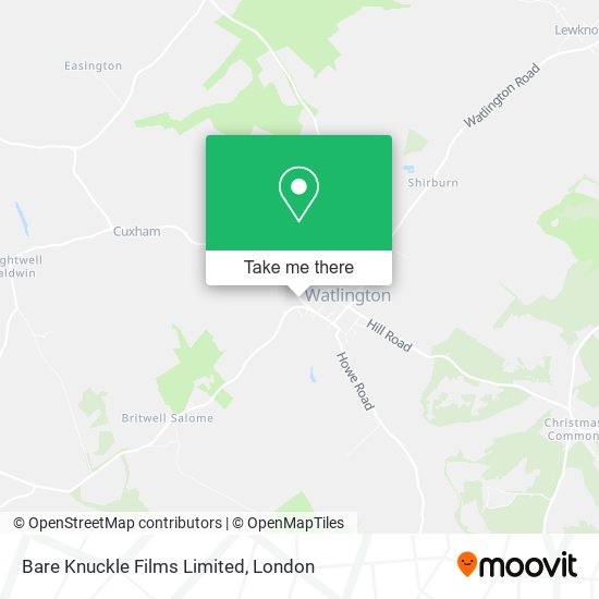 Bare Knuckle Films Limited map