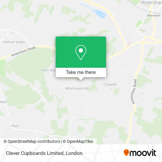 Clever Cupboards Limited map