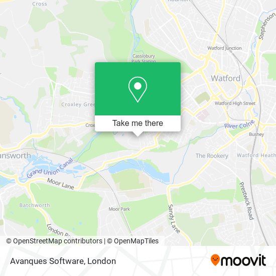 Avanques Software map