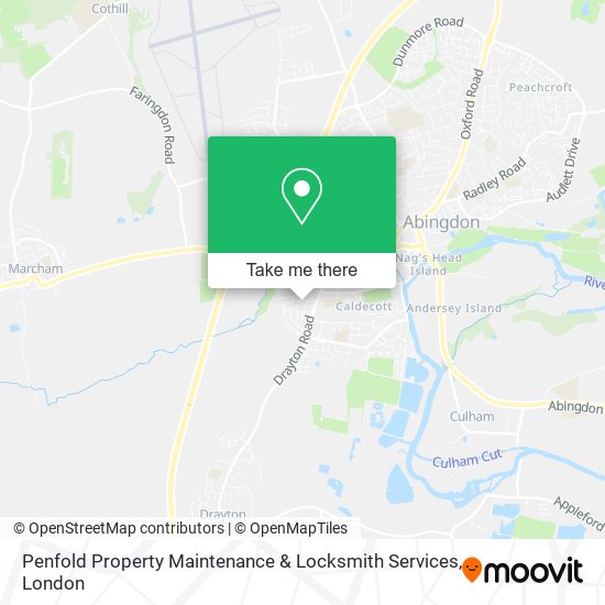 Penfold Property Maintenance & Locksmith Services map