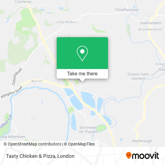 Tasty Chicken & Pizza map