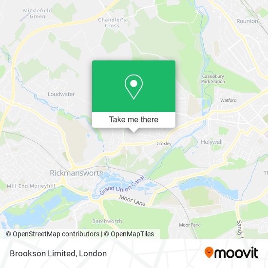 Brookson Limited map