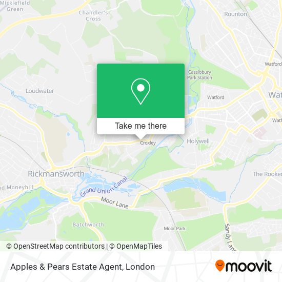 Apples & Pears Estate Agent map