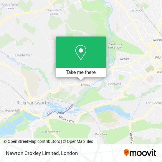 Newton Croxley Limited map